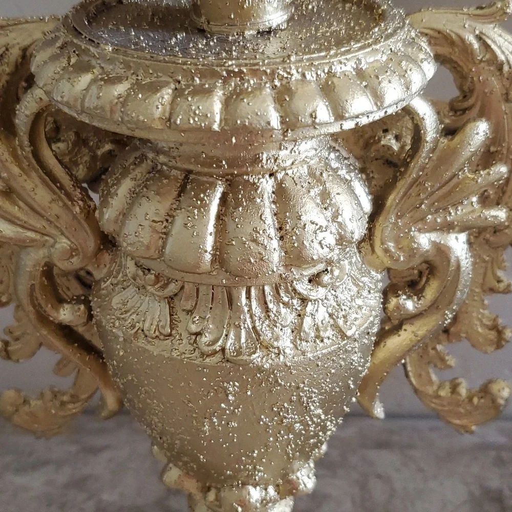 Faux Gold Flecked Angel